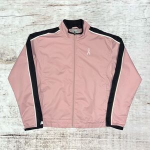 New Balance Womens Breast Cancer Awareness Wind Breaker Jacket Size Large